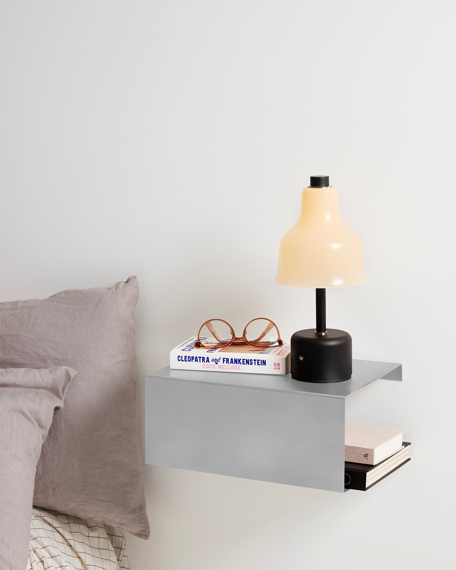 Mensola da parete in acciaio BoxShelf