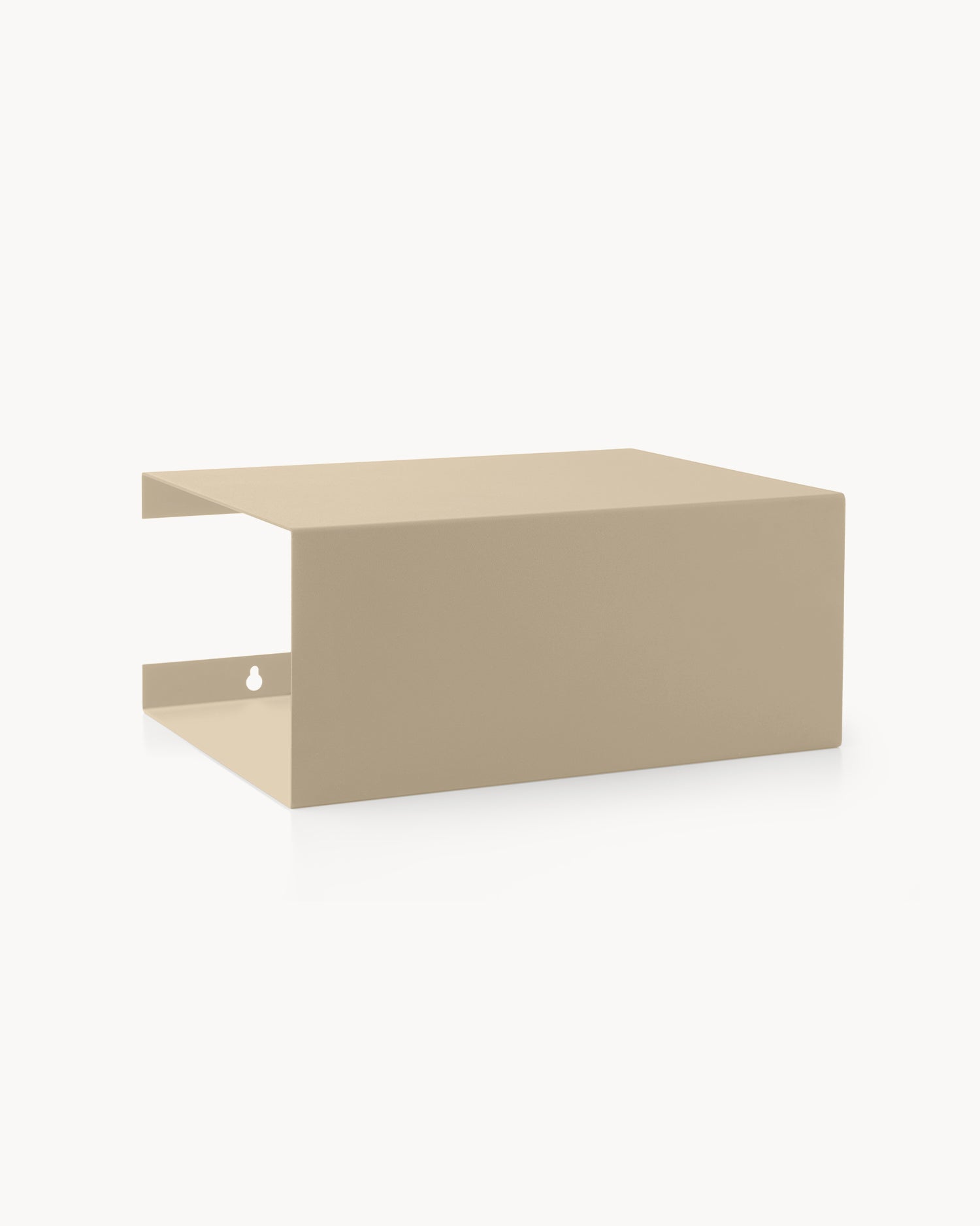 Mensola da parete in acciaio BoxShelf