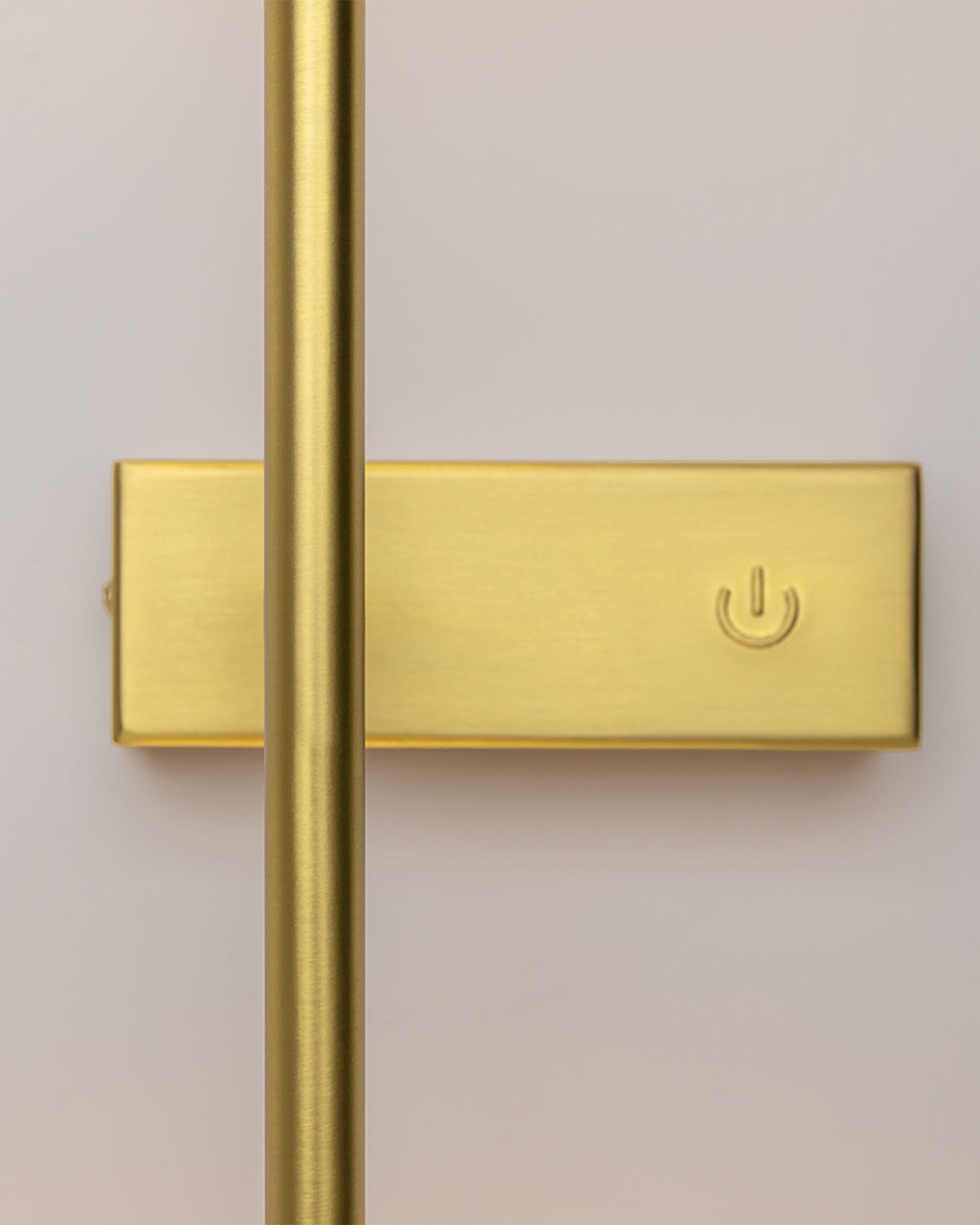 Lampada da parete con due sfere in vetro Touch - Vetro/metallo