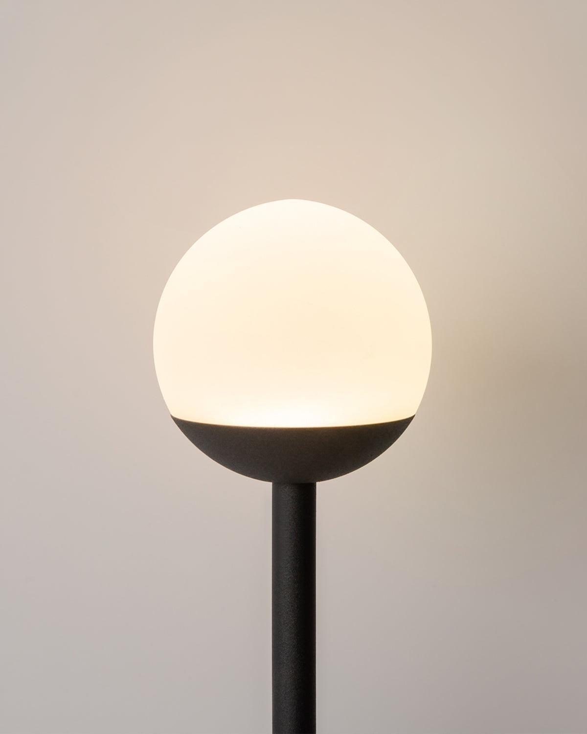 Lampada da parete con due sfere in vetro Touch - Vetro/metallo