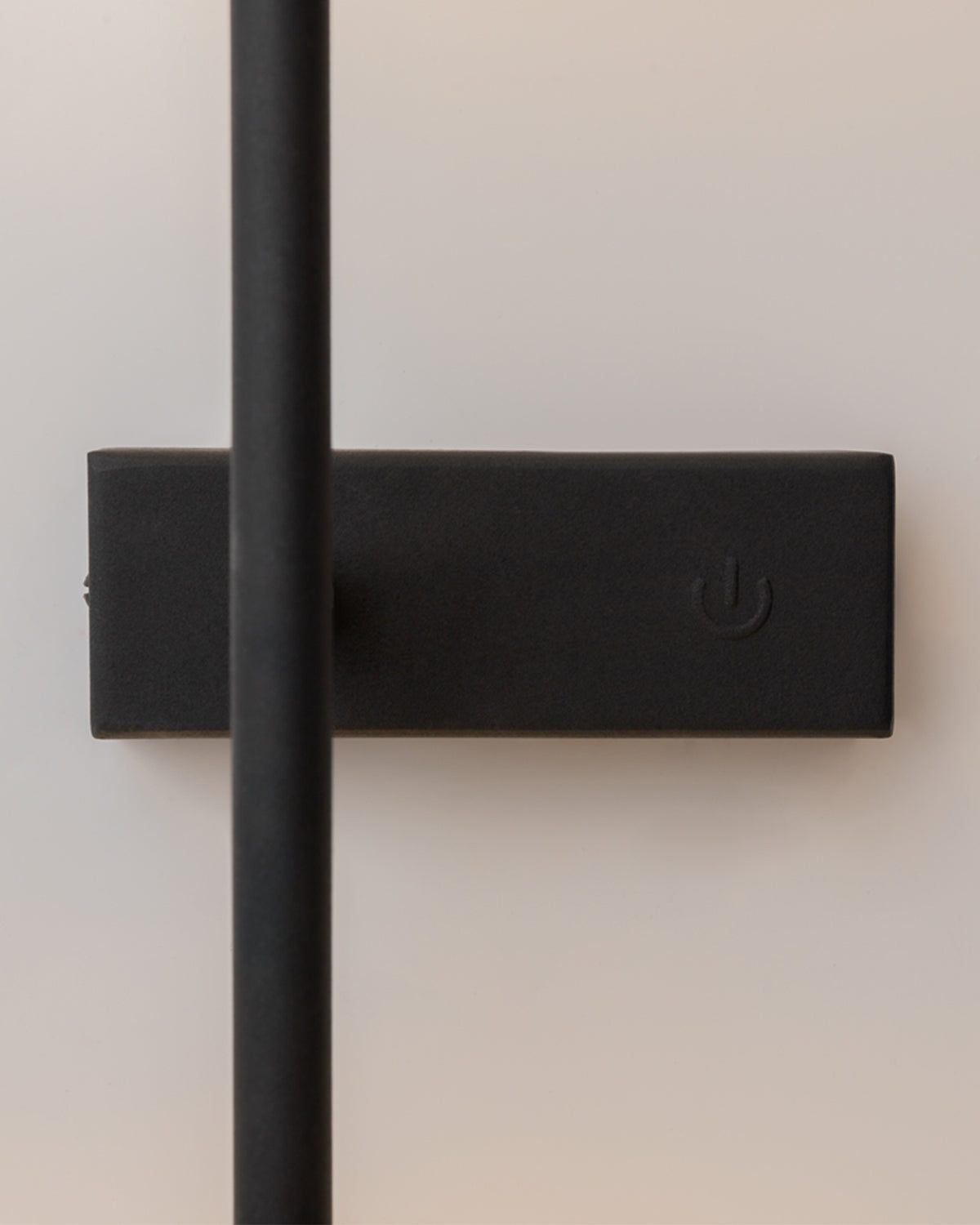 Lampada da parete con due sfere in vetro Touch - Vetro/metallo