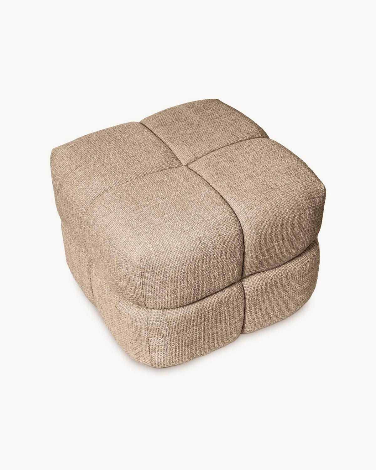 Pouf imbottito Troy - Tessuto