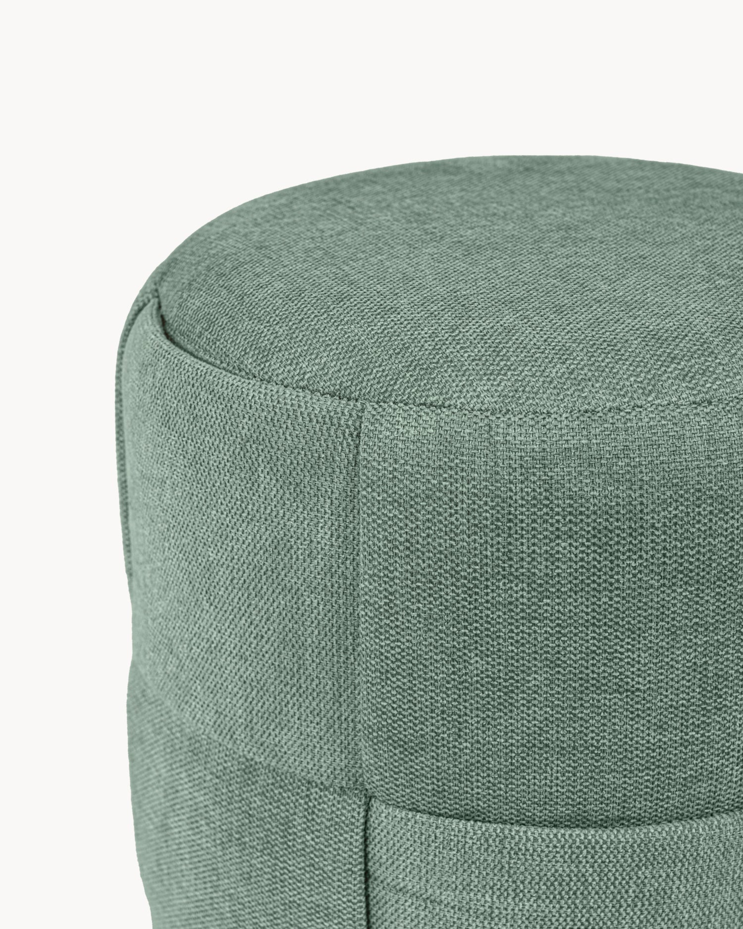 Pouf rotondo imbottito Elias