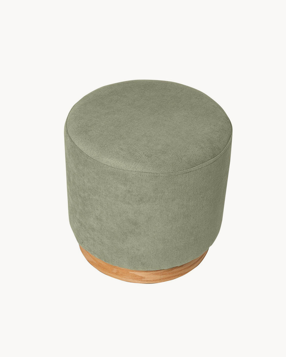 Pouf imbottito Angus - Tessuto