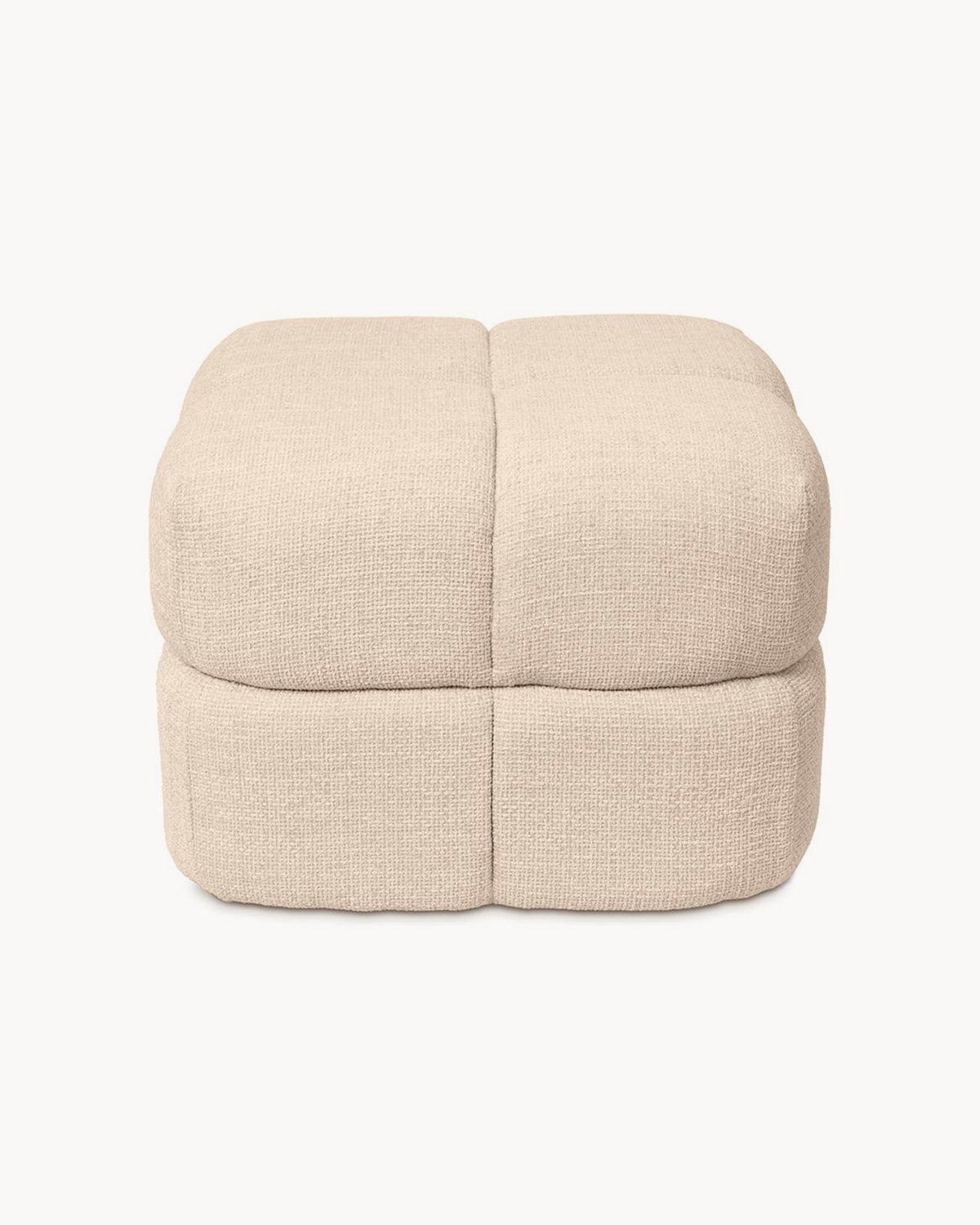 Pouf imbottito Troy - Tessuto