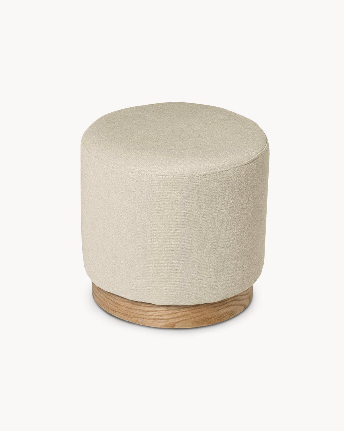 Pouf imbottito Angus - Tessuto