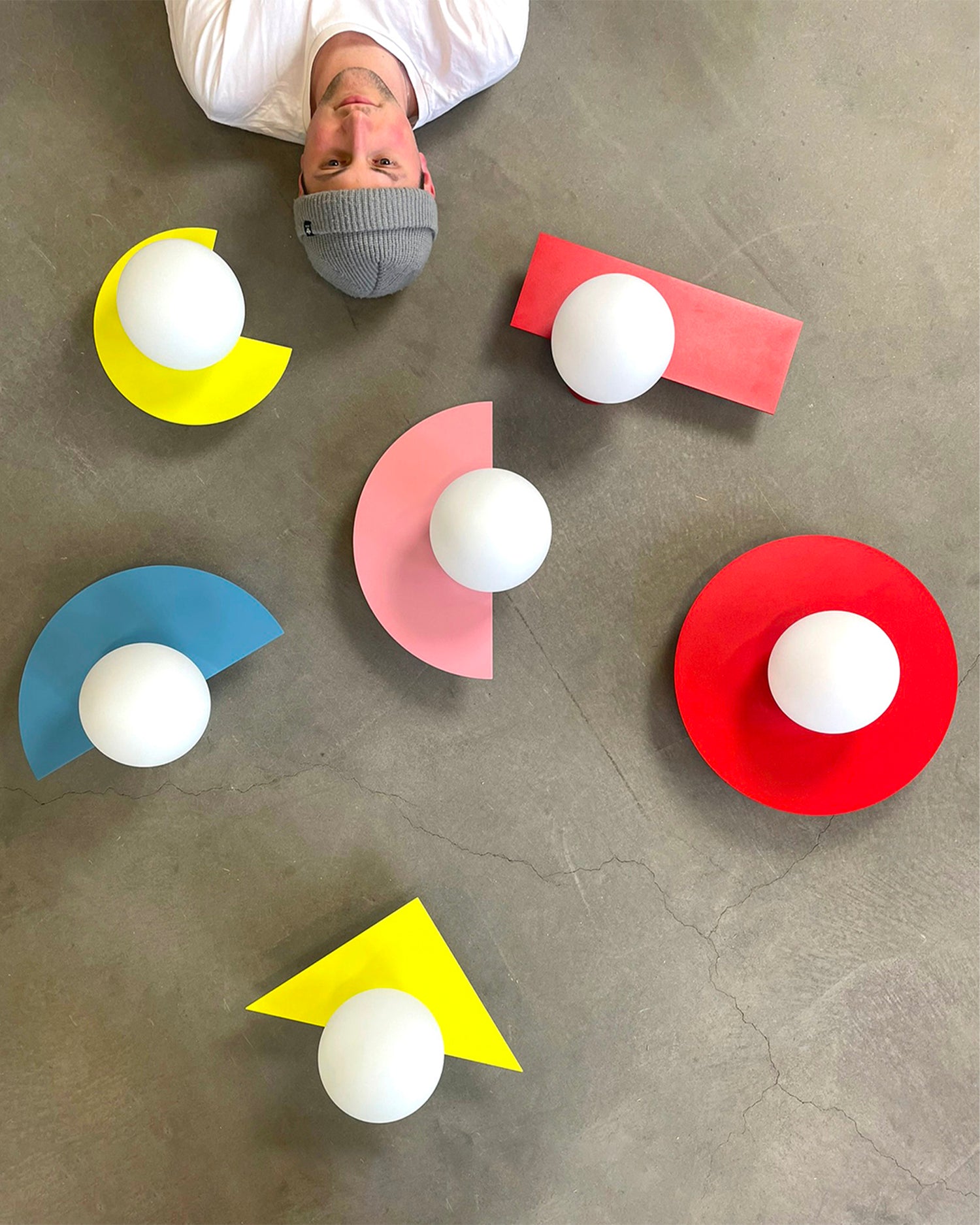 Lampada da parete Candy little triangle