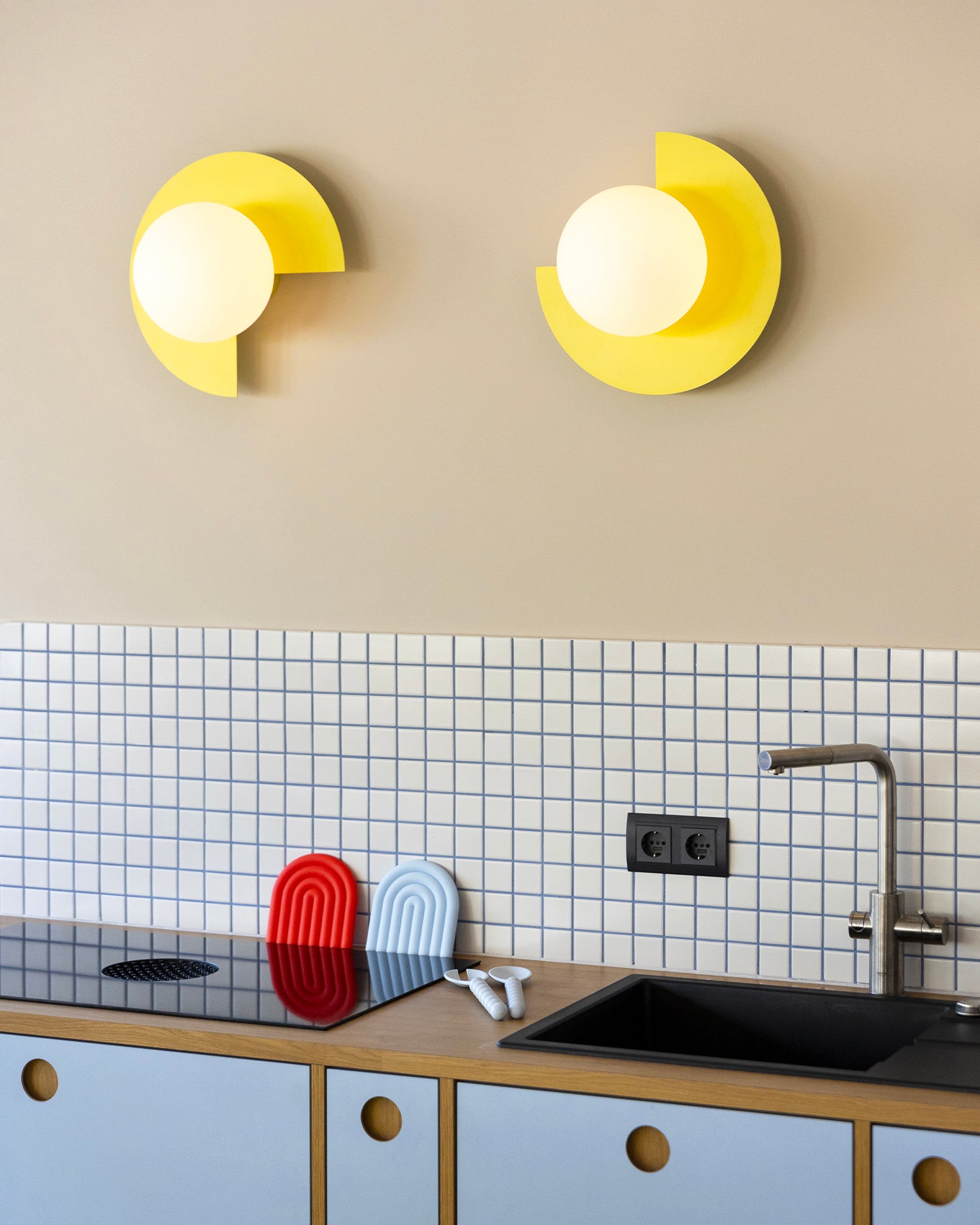 Lampada da parete Candy little circle 270 s