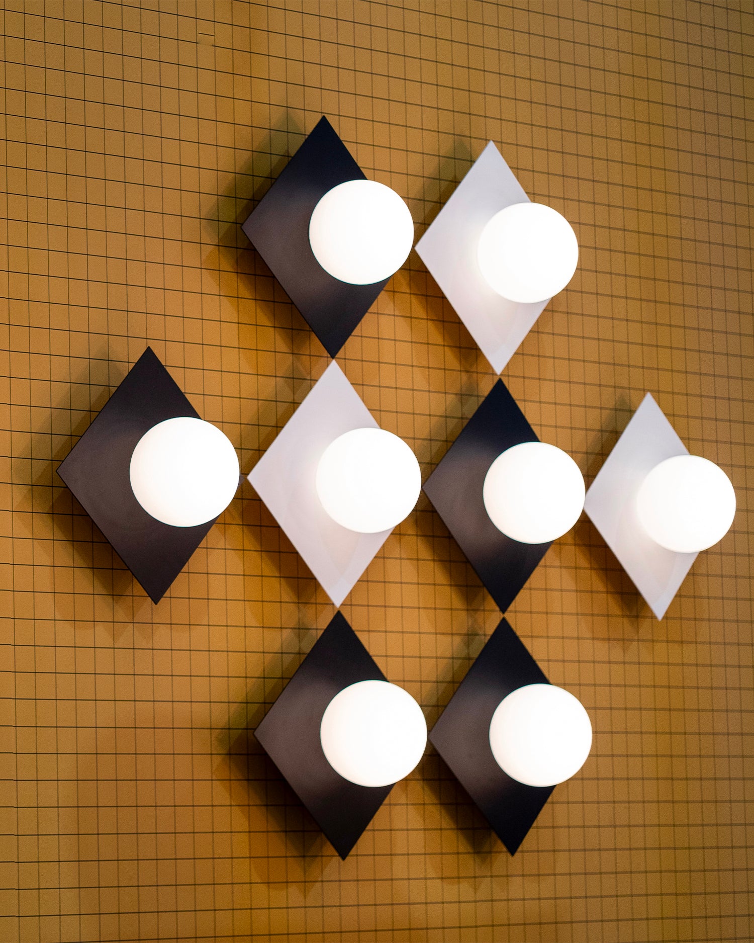 Lampada da parete Candy little square