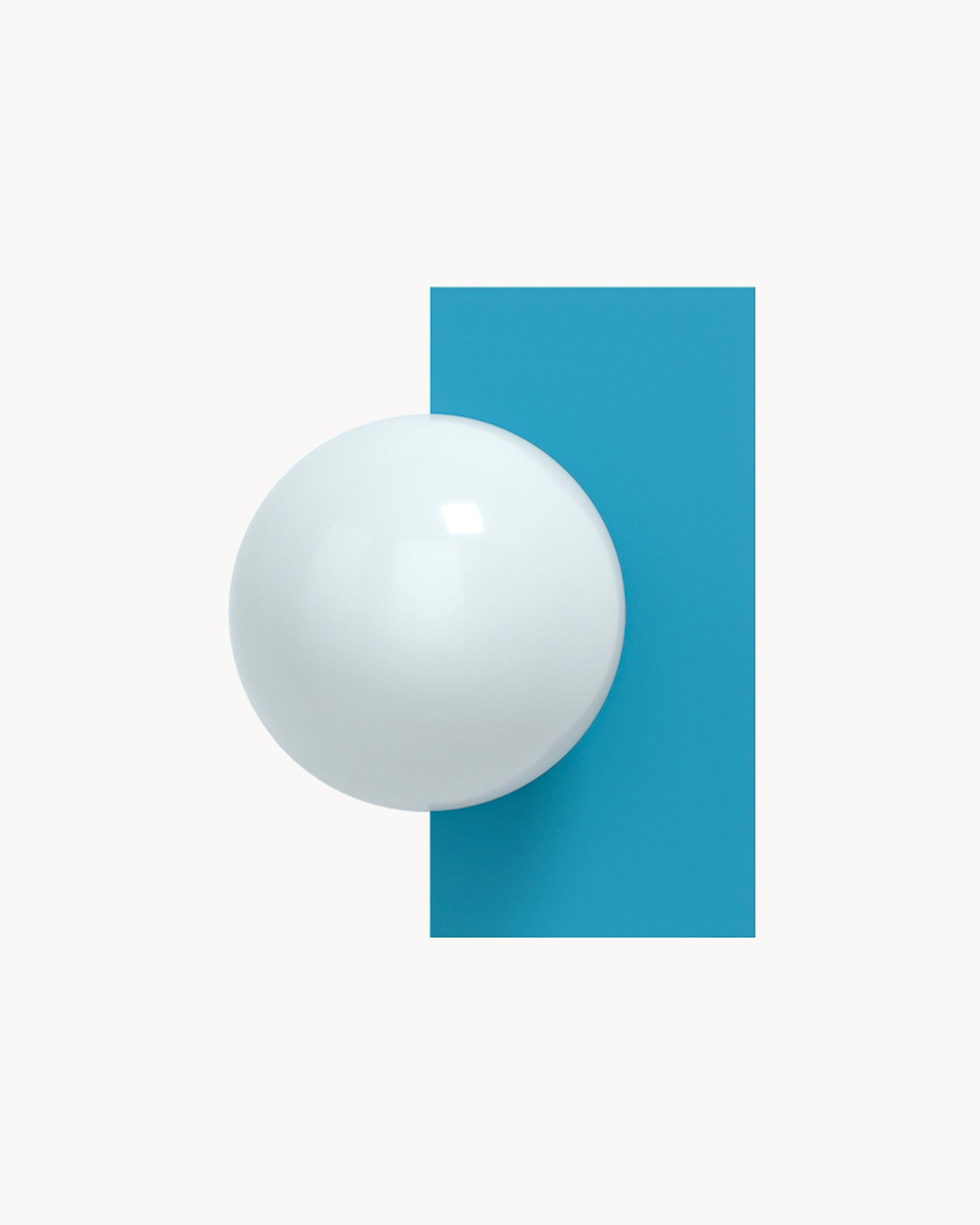 Lampada da parete Candy little rectangle