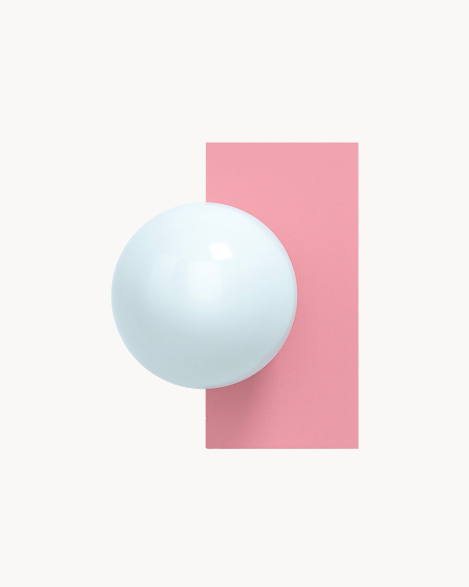 Lampada da parete Candy little rectangle