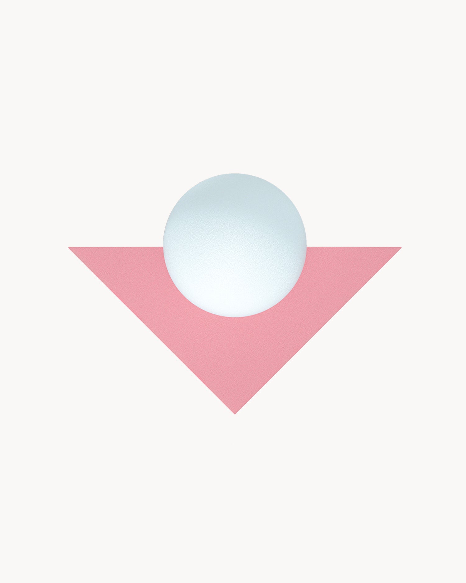 Lampada da parete Candy little triangle
