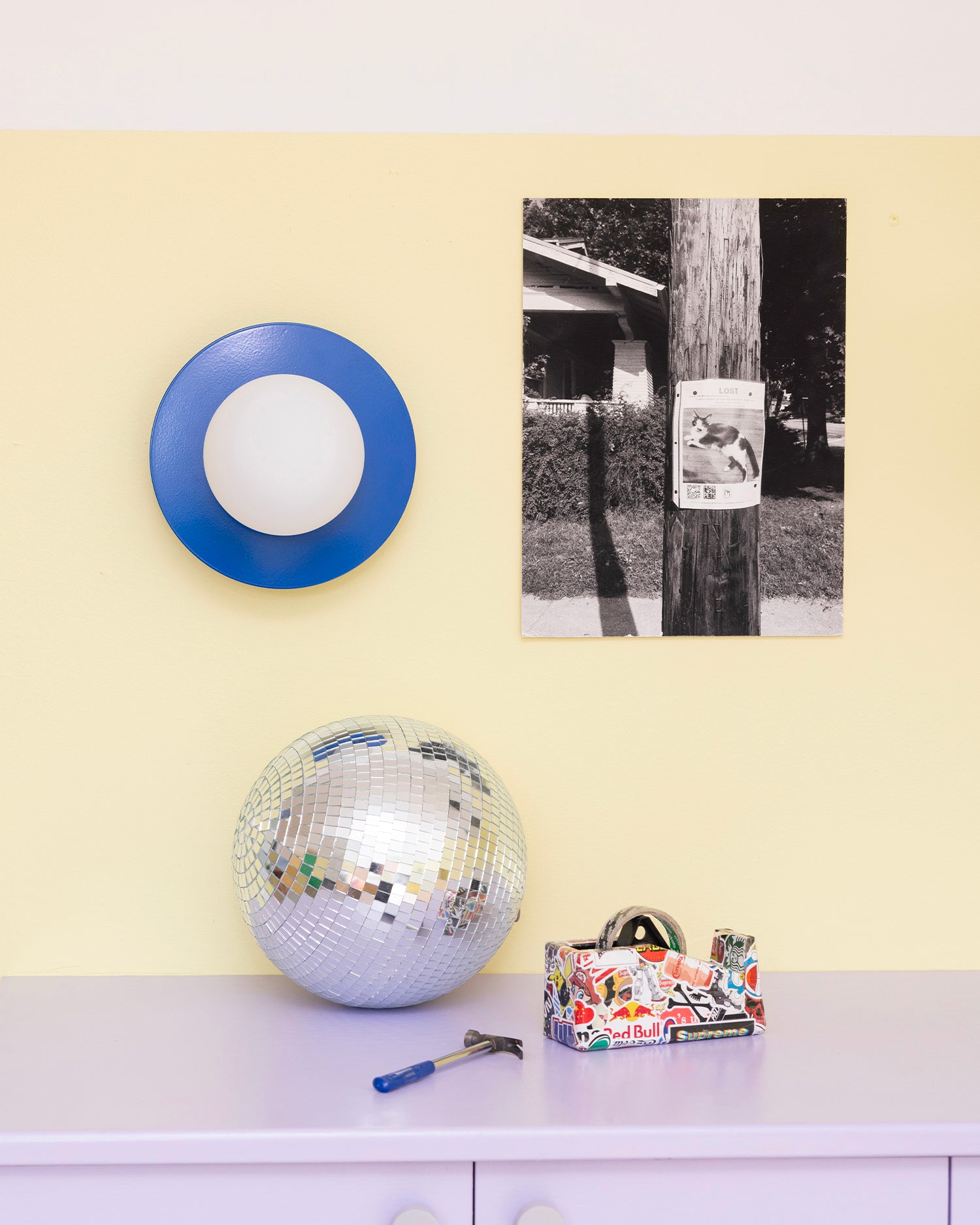 Lampada da parete Candy little circle 360