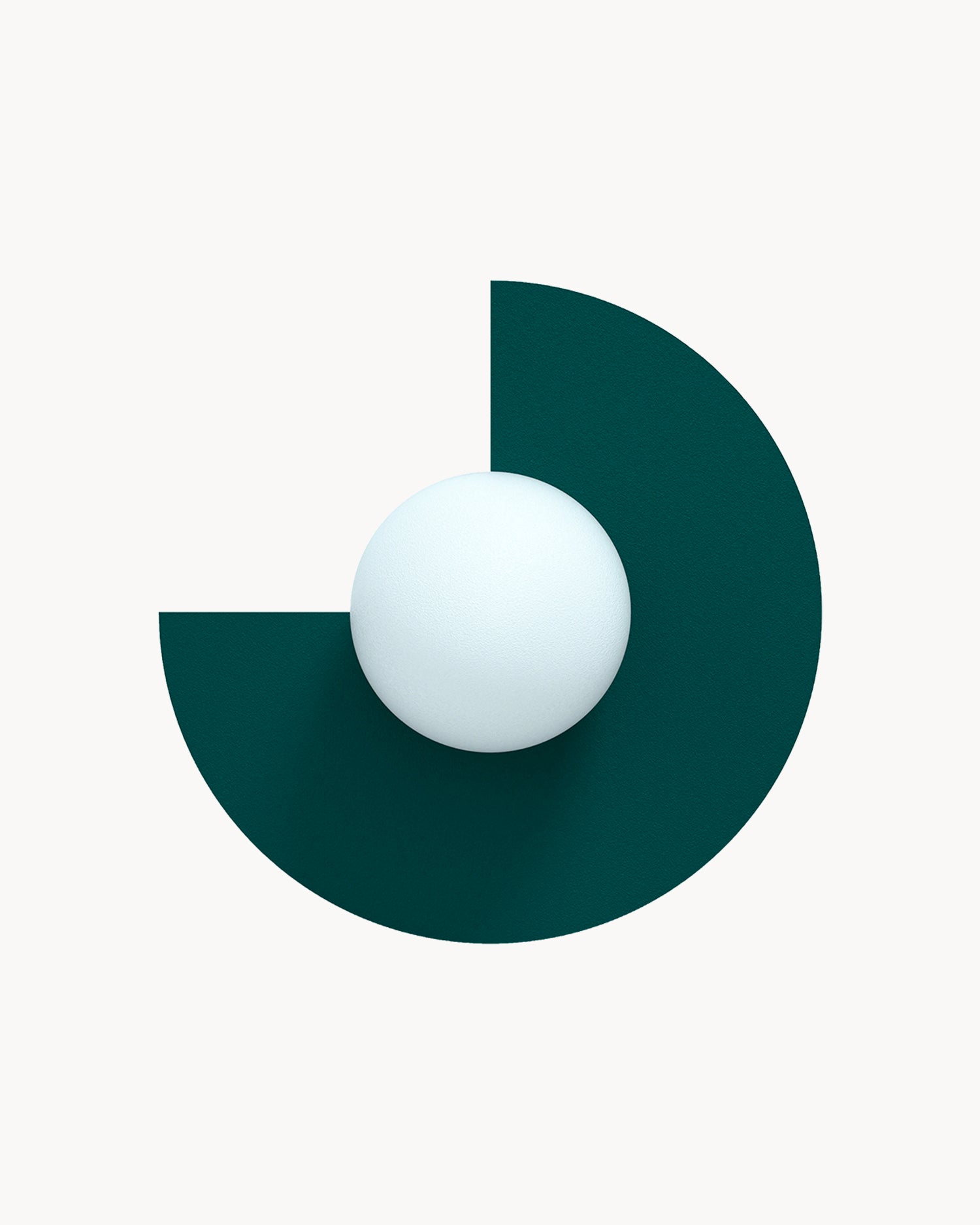 Lampada da parete Candy big circle 270 s
