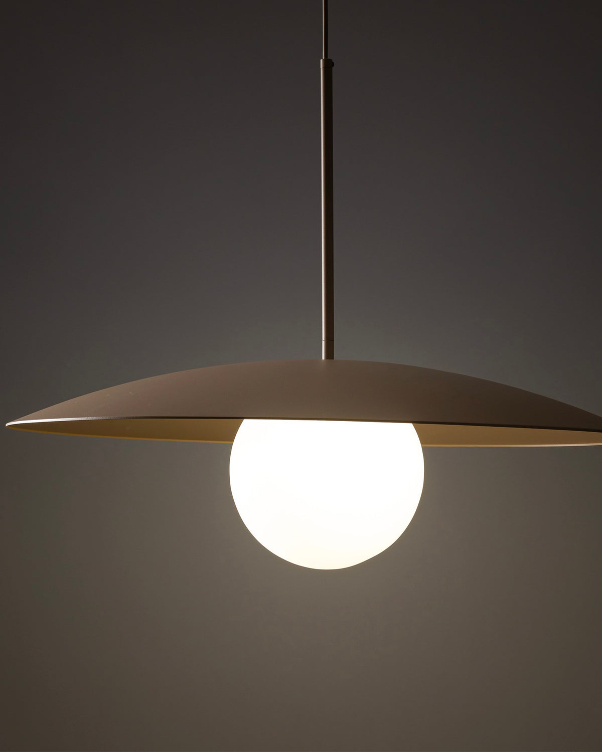 Lampada a sospensione Slate - Vetro/Metallo
