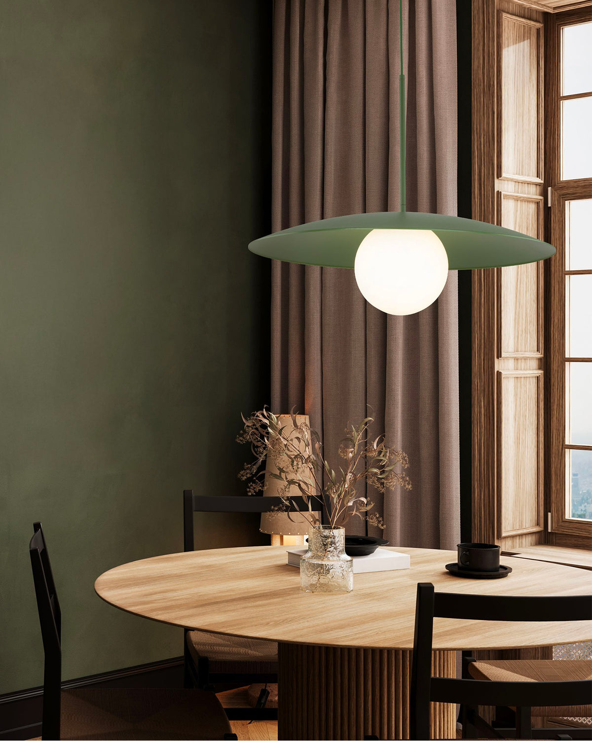 Lampada a sospensione Slate - Vetro/Metallo