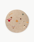 Tappeto lavabile da gioco in cotone Solar System