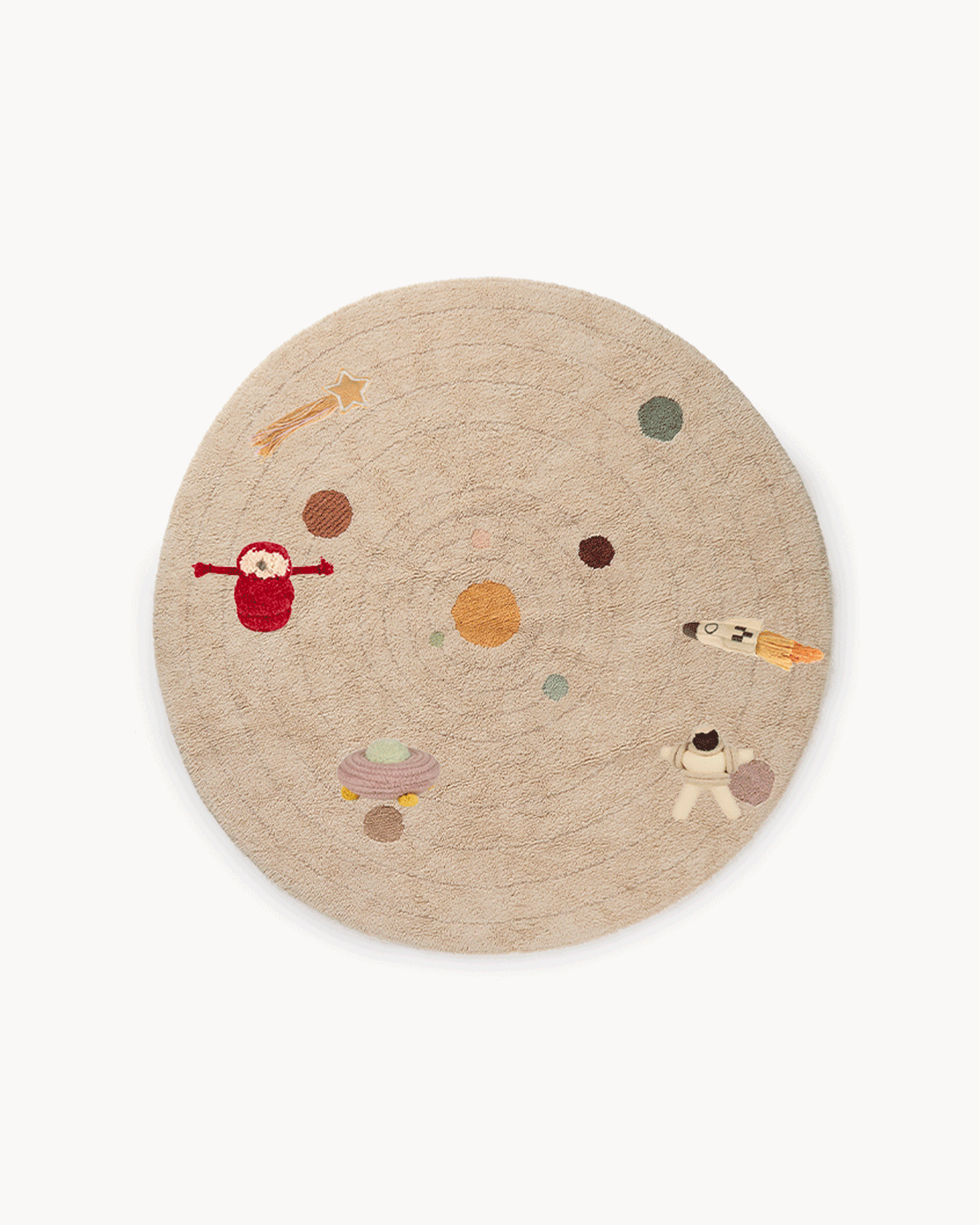 Tappeto lavabile da gioco in cotone Solar System
