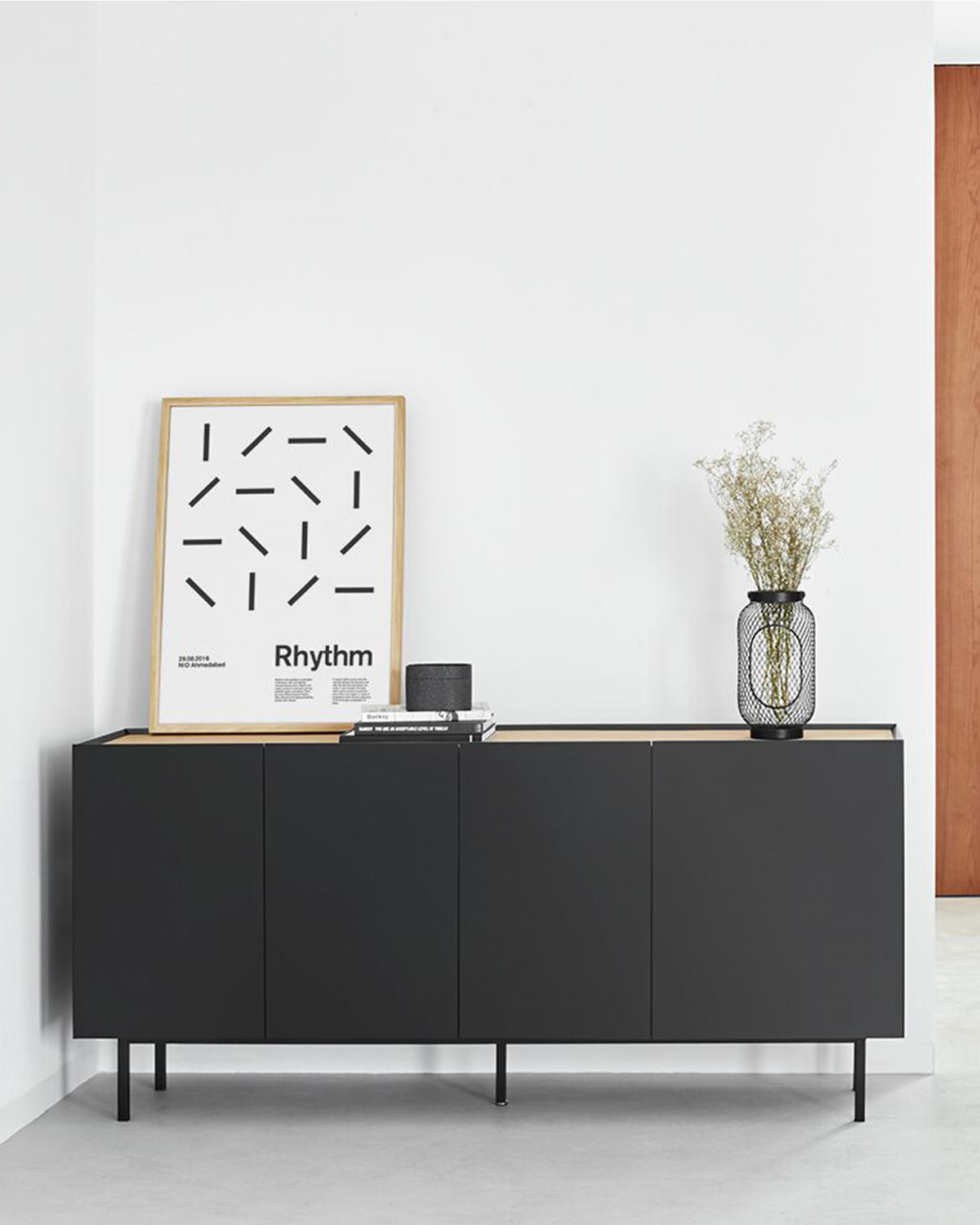 Credenza grande con piano in rovere Arista