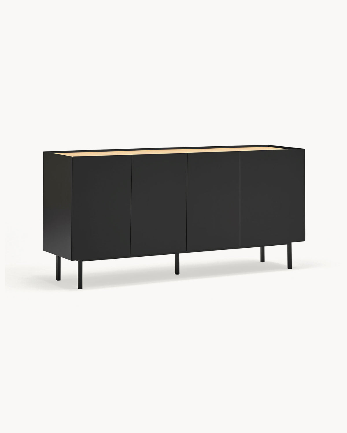 Credenza grande con piano in rovere Arista