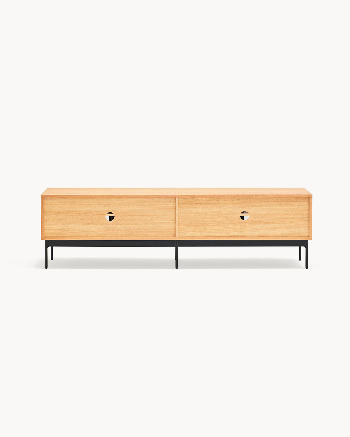 Mobile TV con ante in vetro Blur