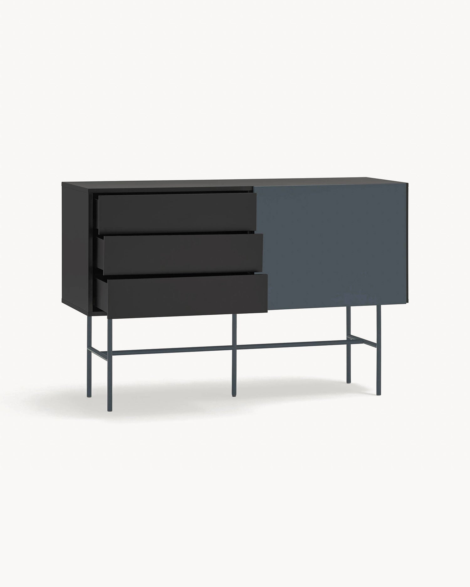 Credenza con anta scorrevole Nube