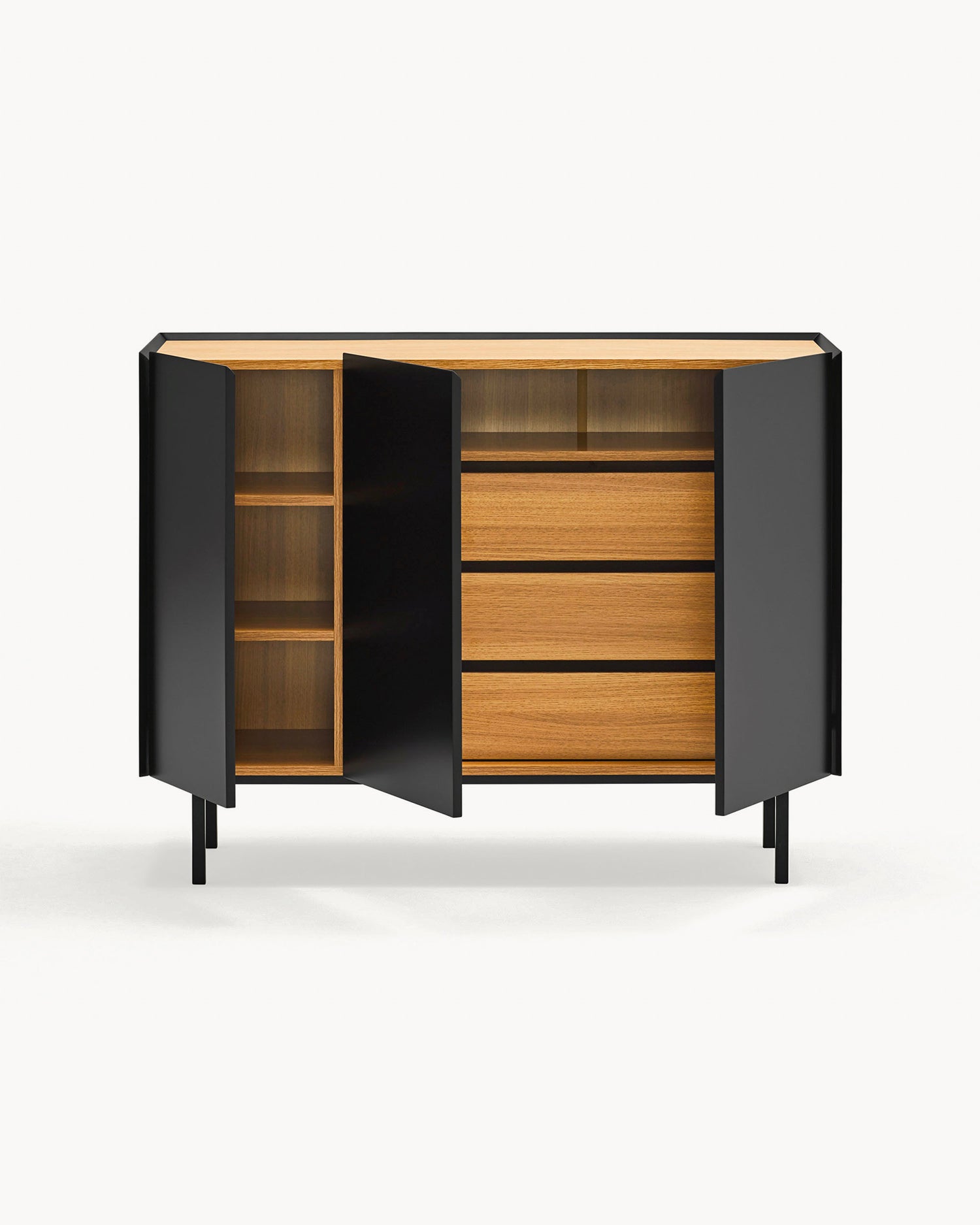 Credenza con piano in rovere Arista - Mdf