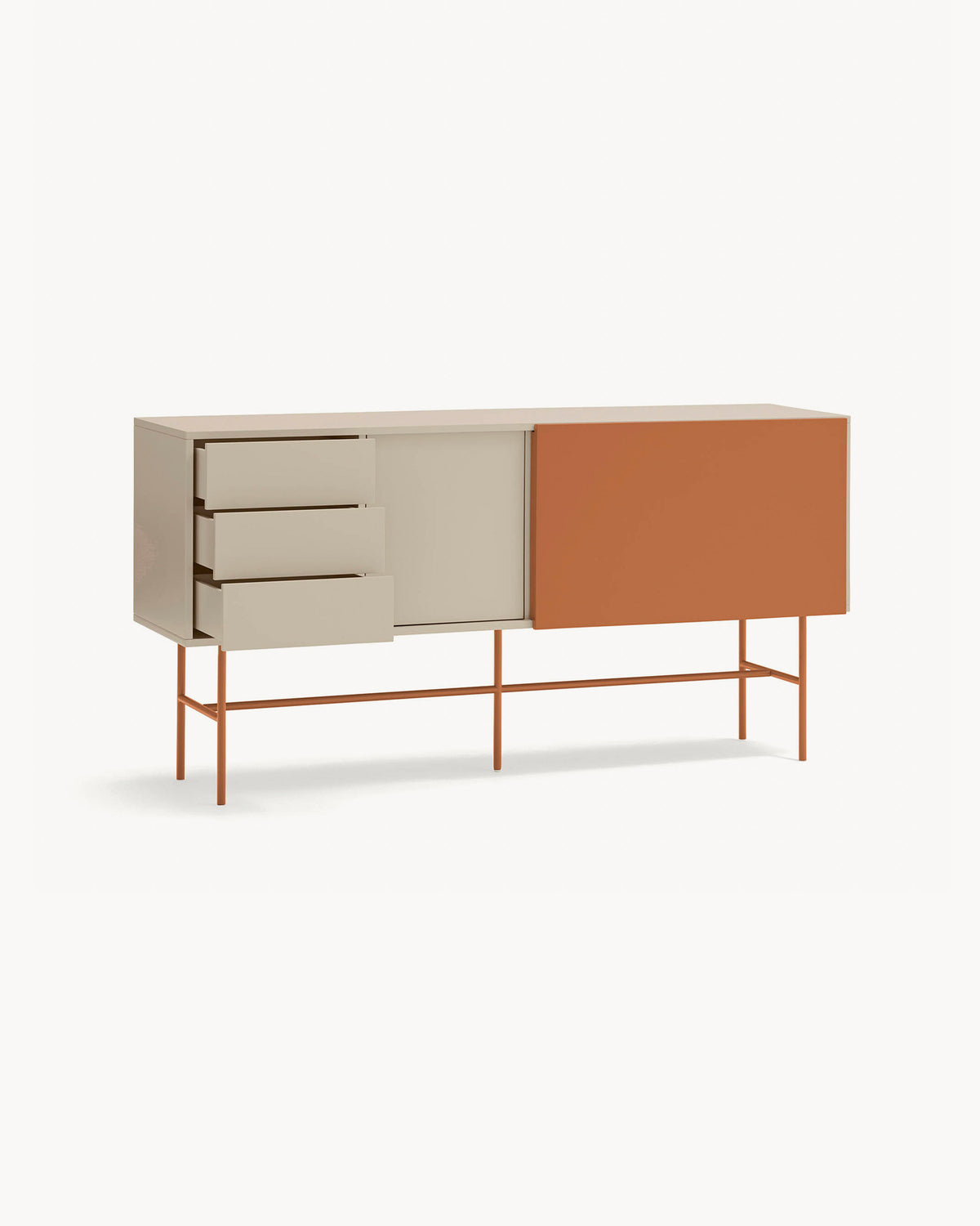 Credenza grande con anta scorrevole Nube