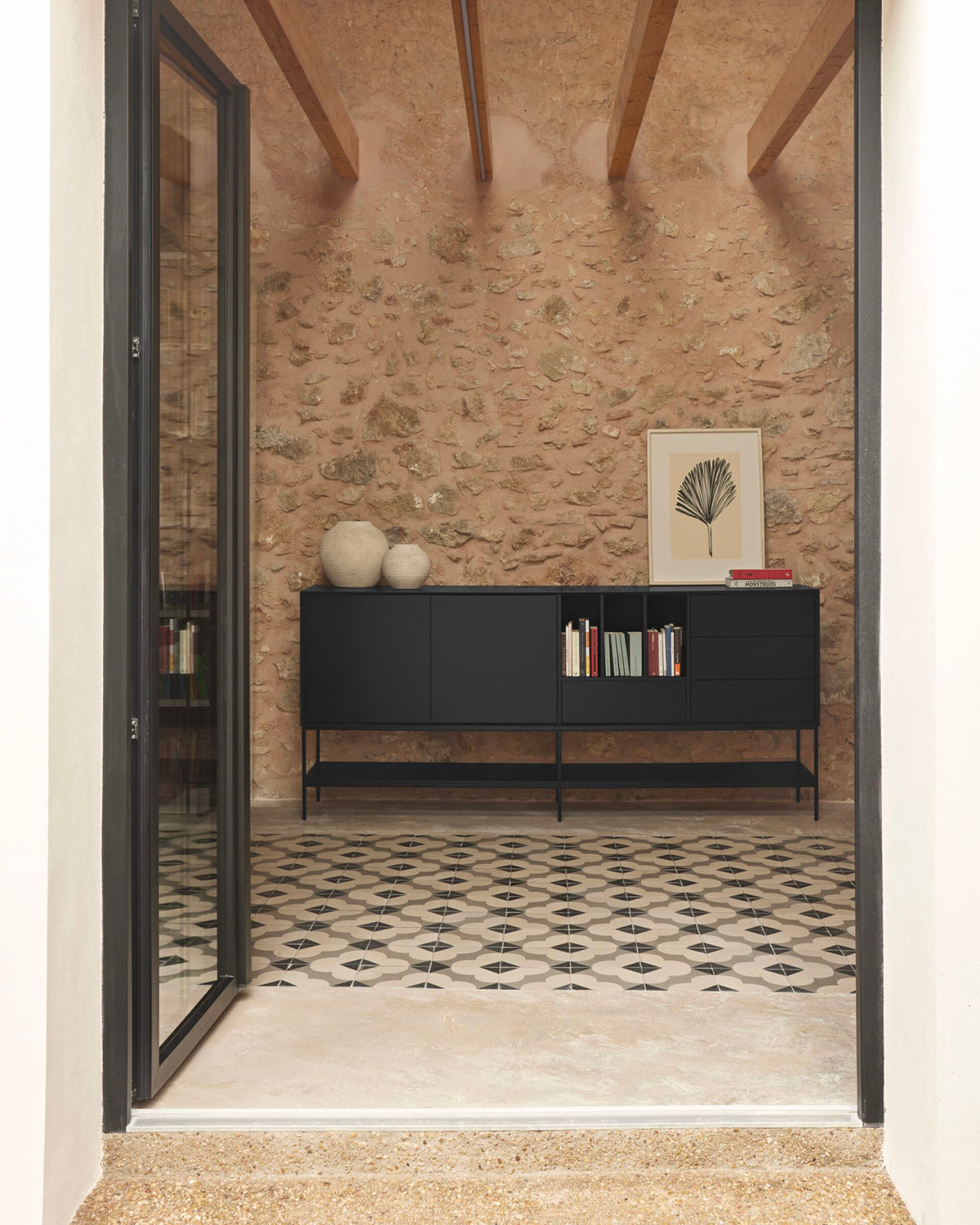 Credenza grande laccata Platt