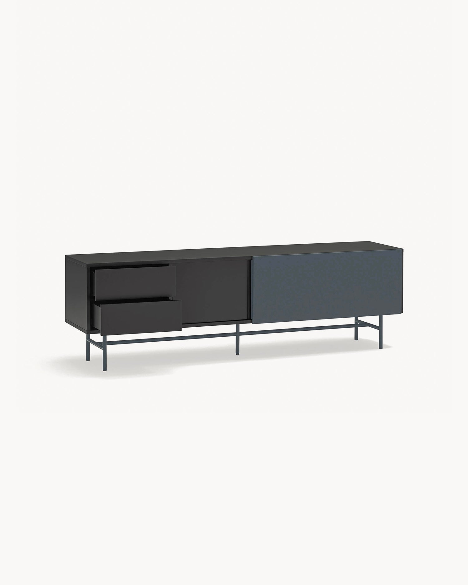 Mobile TV con anta scorrevole Nube - Mdf
