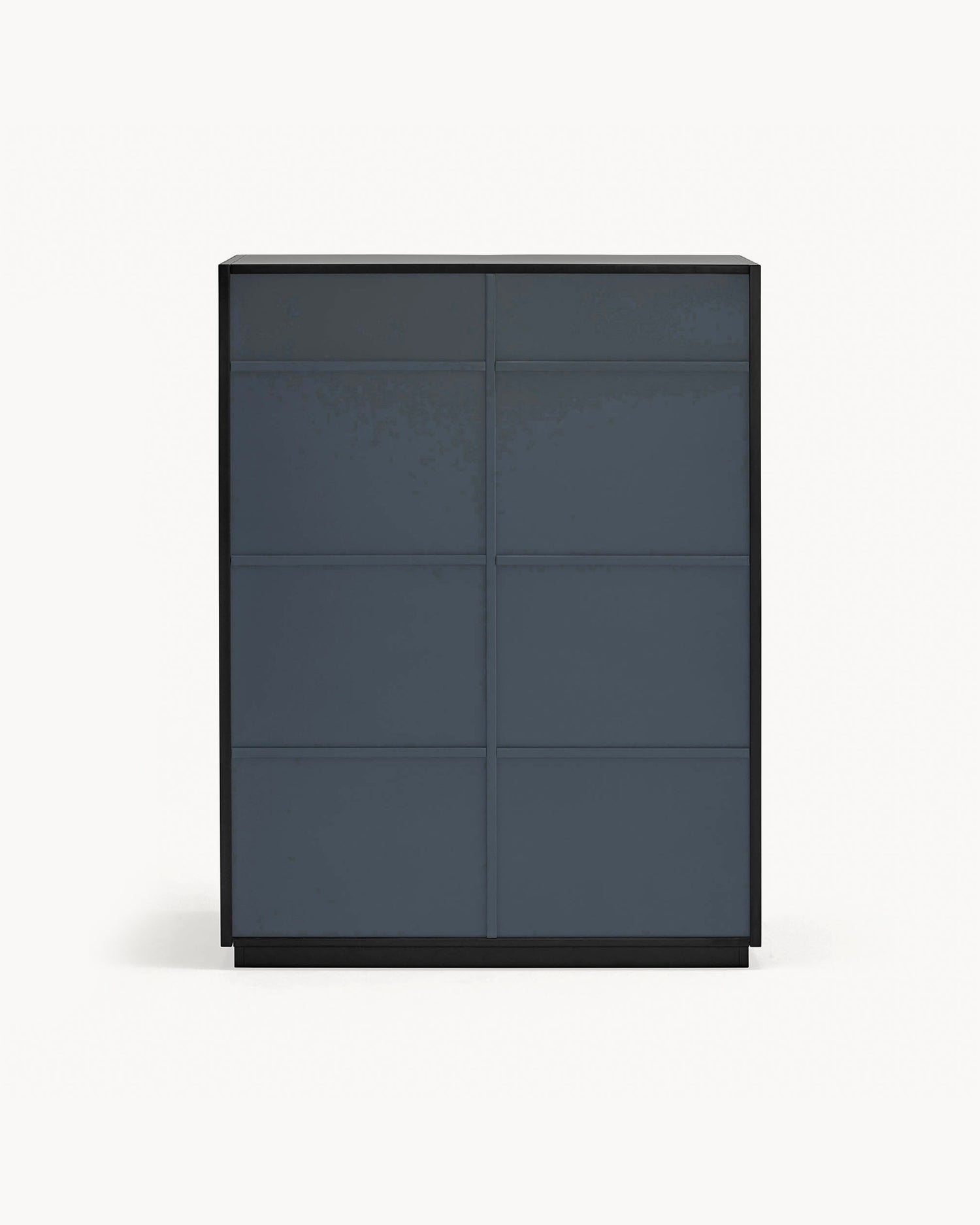 Credenza alta con ante scanalate Doric