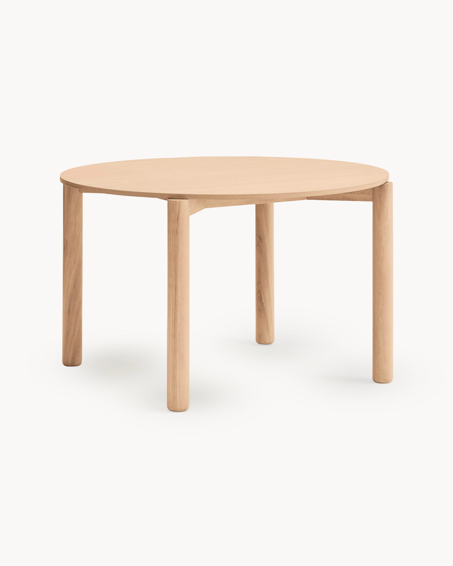 Tavolo da pranzo rotondo in legno Atlas