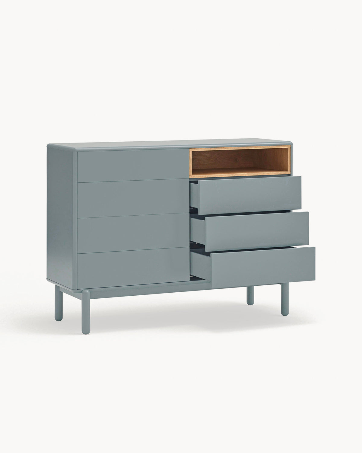 Cassettiera con sette cassetti Corvo