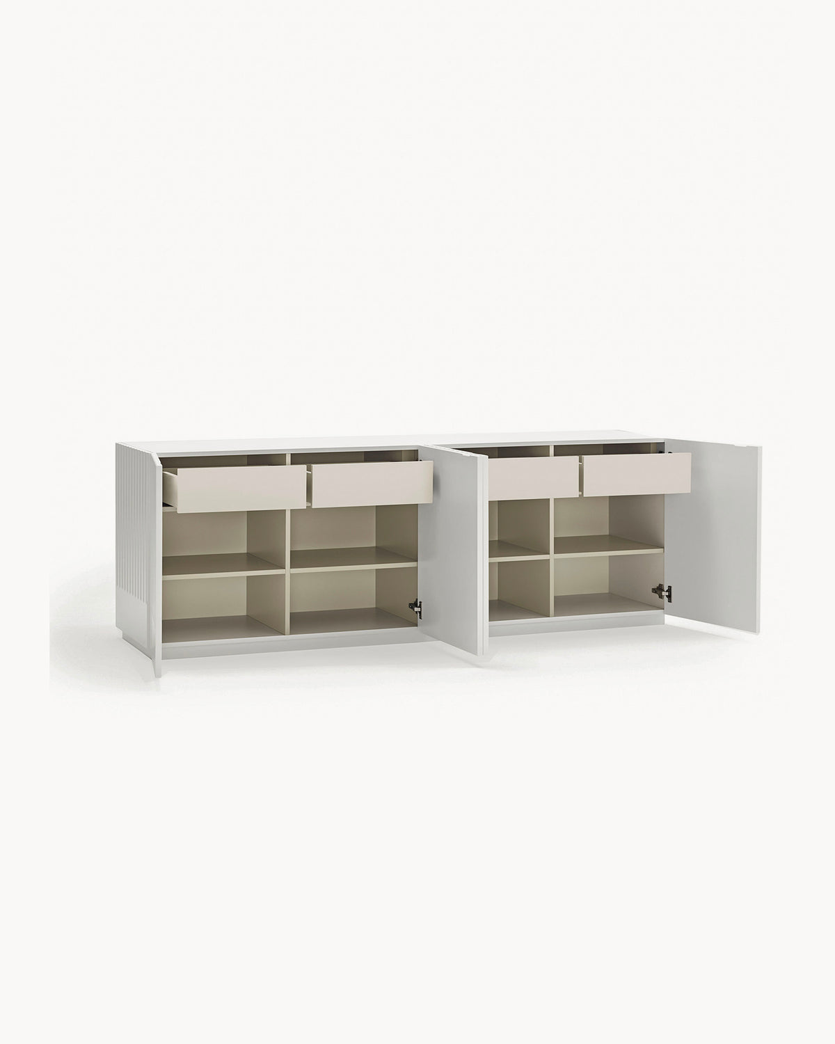 Credenza grande con ante scanalate Doric