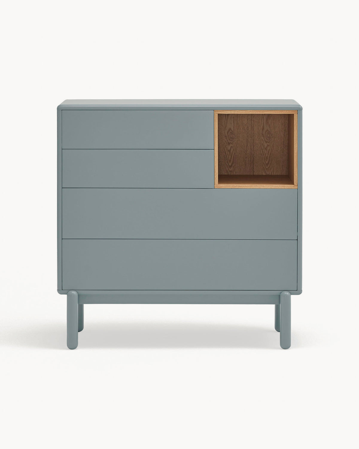 Cassettiera con quattro cassetti Corvo