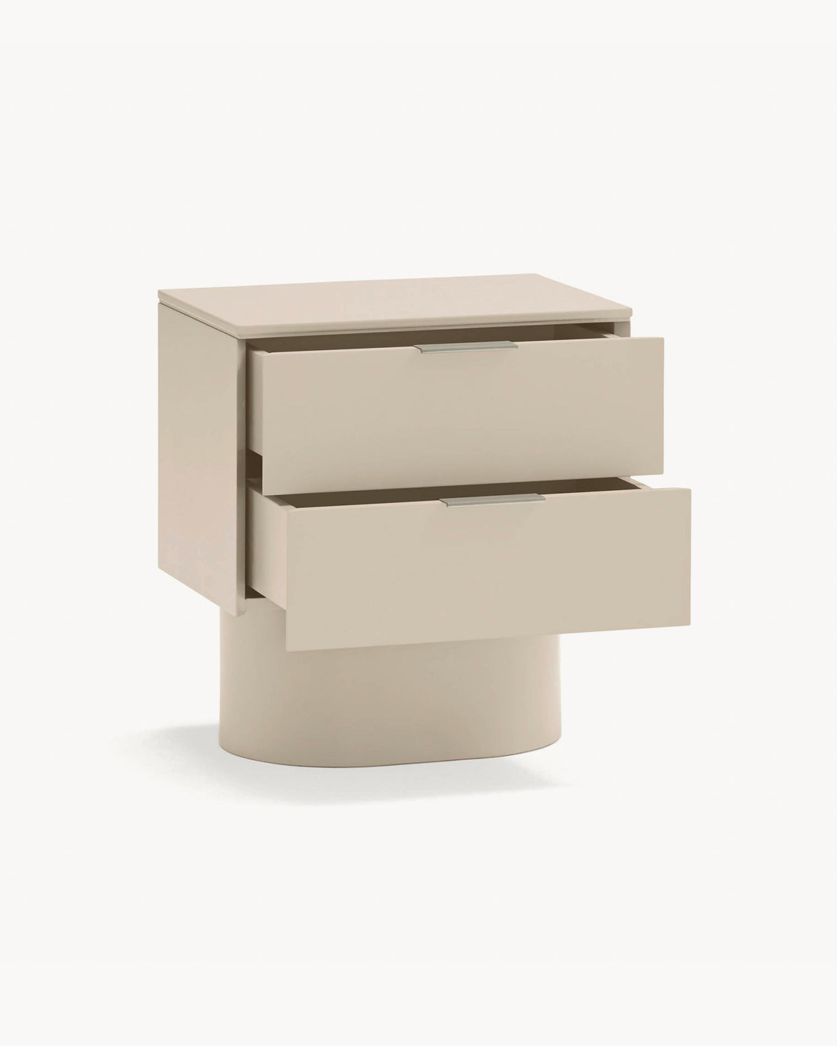 Comodino laccato Totem