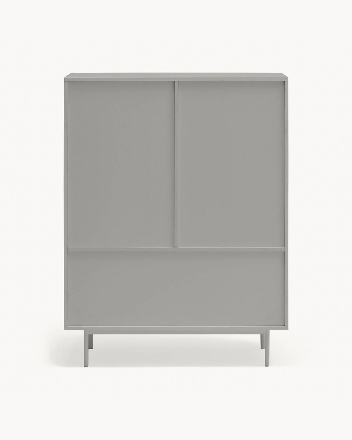 Credenza alta con frontali a rilievo Sierra