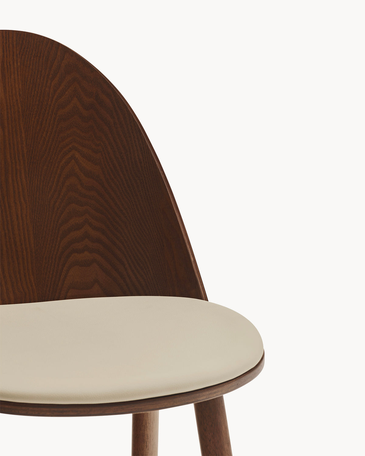 Set di 2 sedie in legno con seduta imbottita Uma
