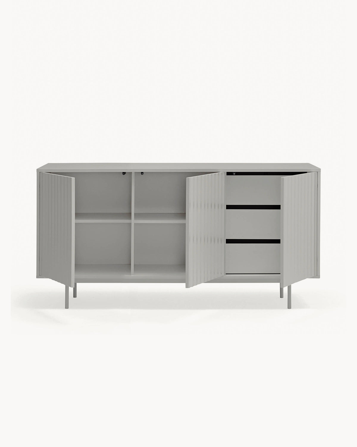 Credenza con frontali a rilievo Sierra