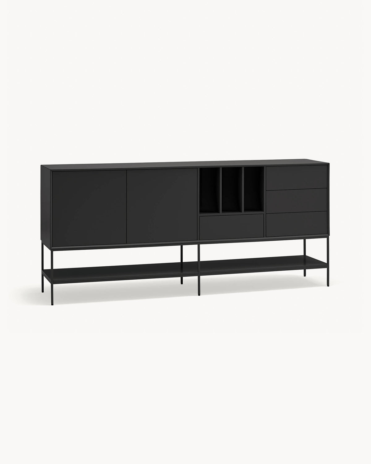 Credenza grande laccata Platt
