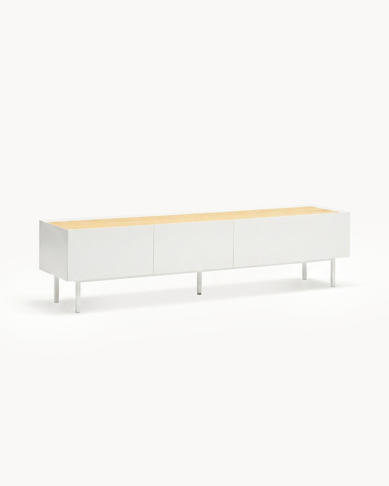 Mobile TV con piano in rovere Arista