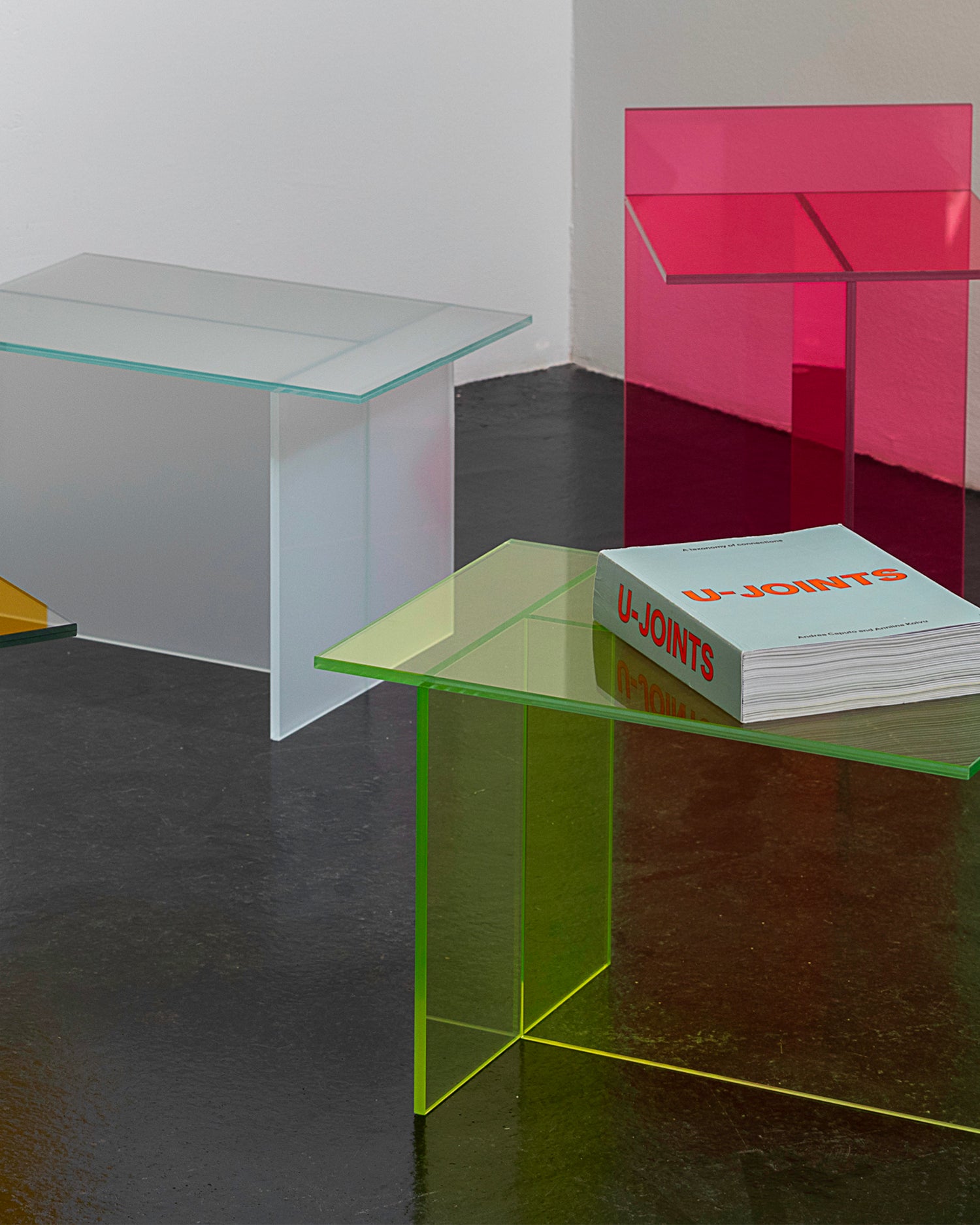 Tavolino multifunzionale in vetro Theo