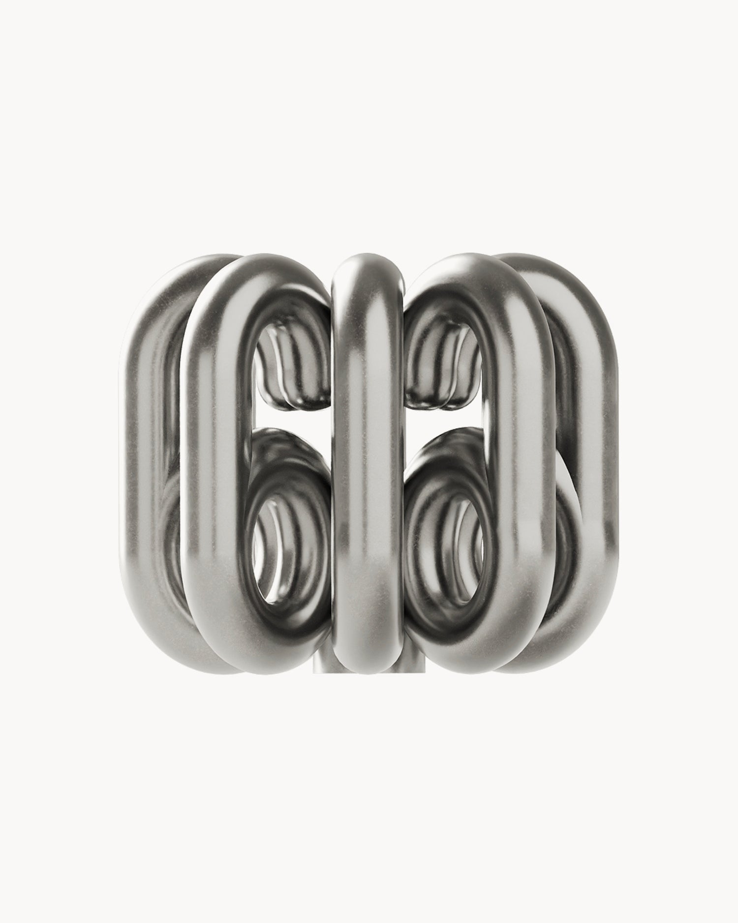 Portacandele in alluminio Digit Six