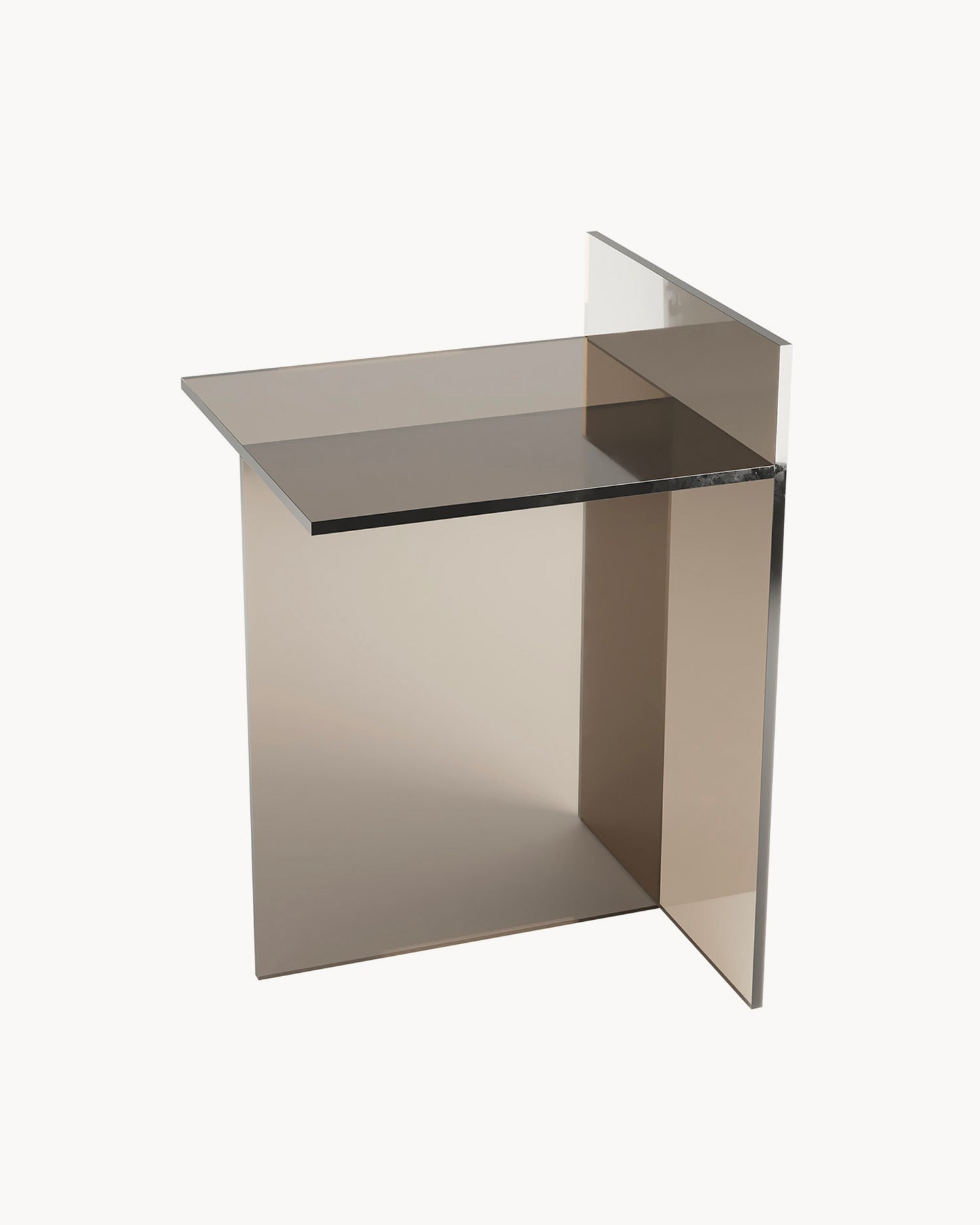 Tavolino multifunzionale in vetro Theo