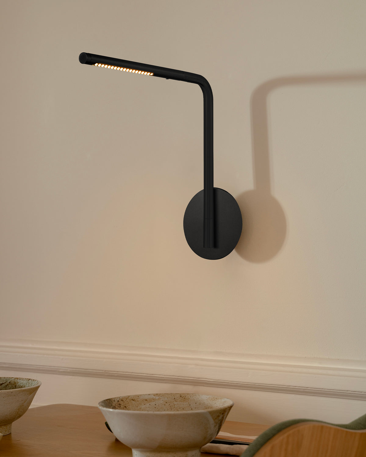 Lampada da parete orientabile Omni Pivot