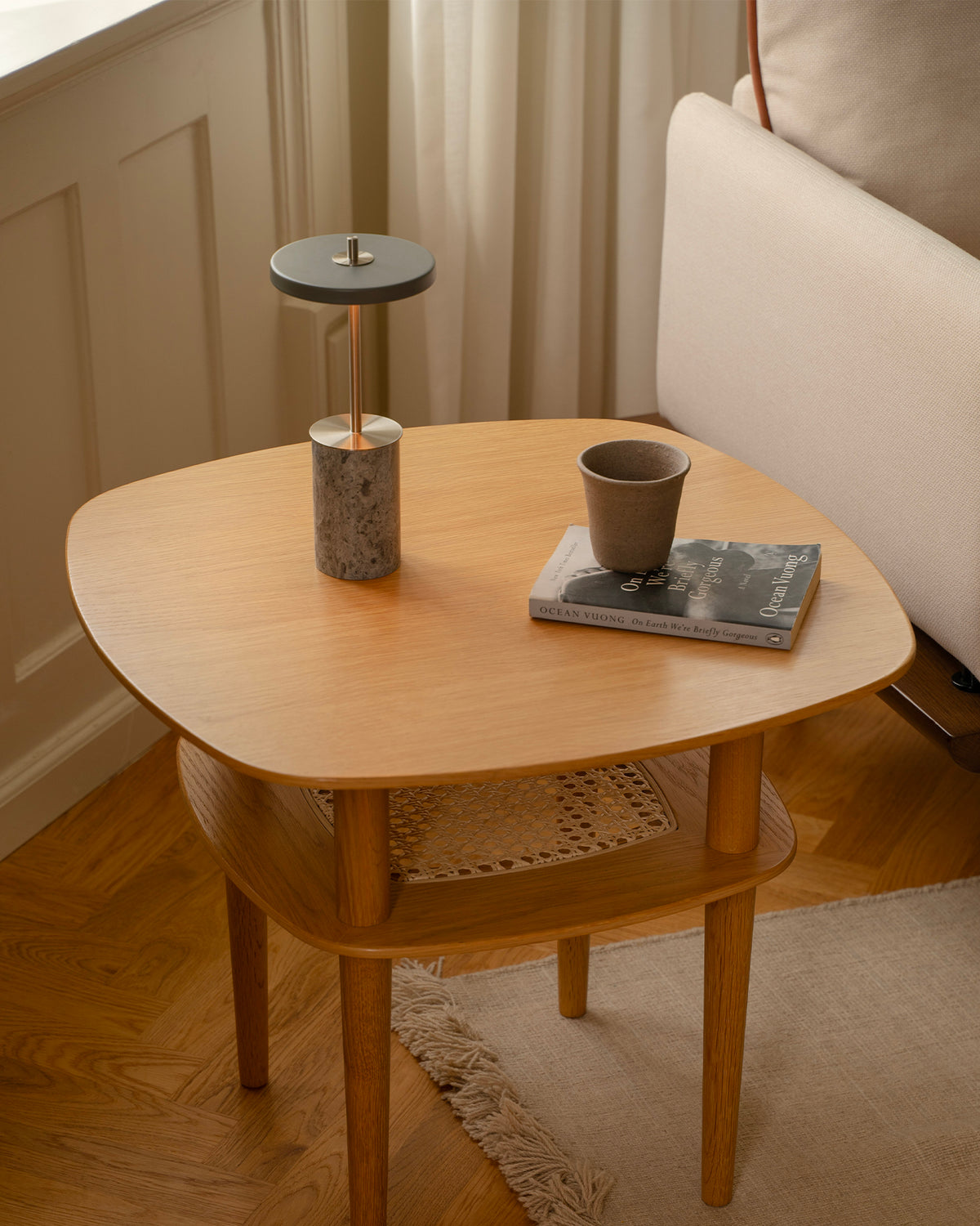 Lampada portatile in marmo Asteria Move Mini