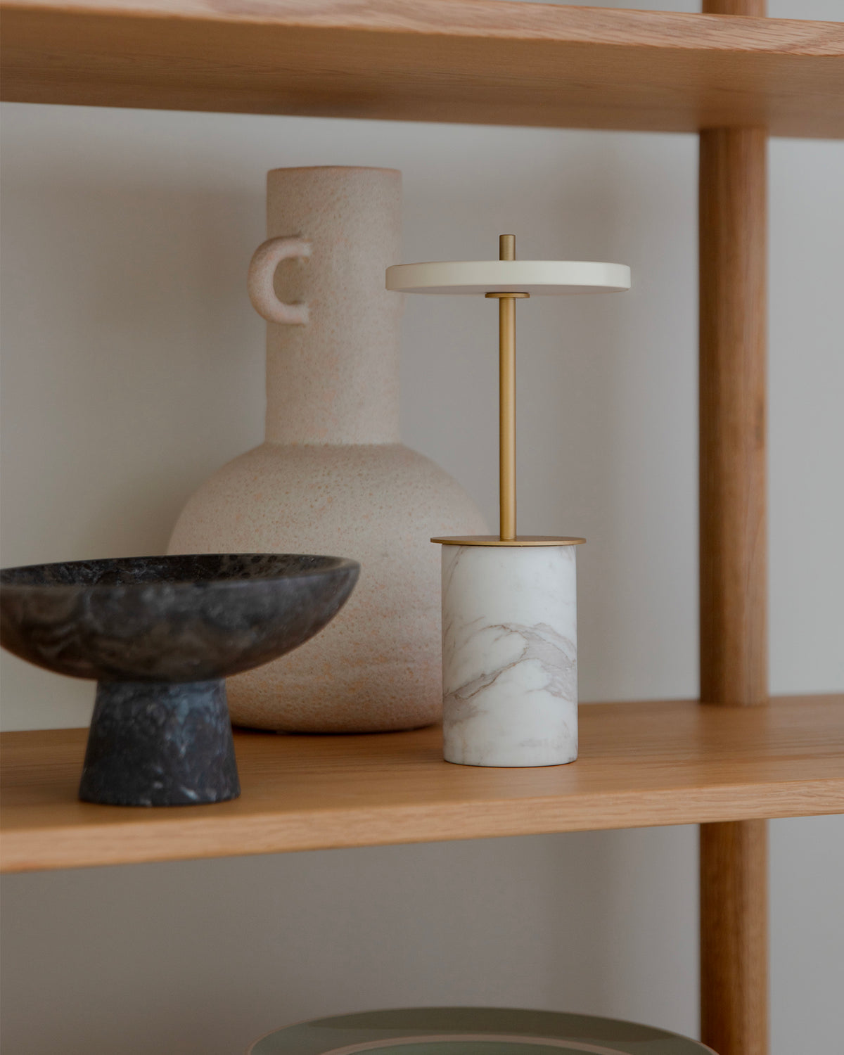 Lampada portatile in marmo Asteria Move Mini