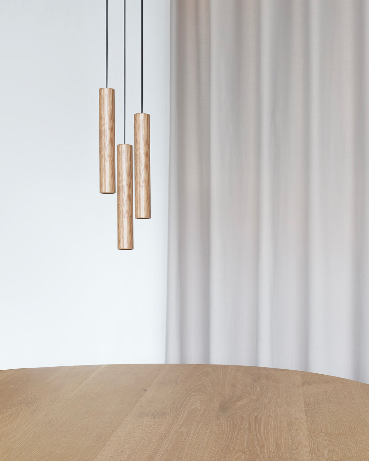 Lampada a sospensione a tre luci Chimes Cluster 3