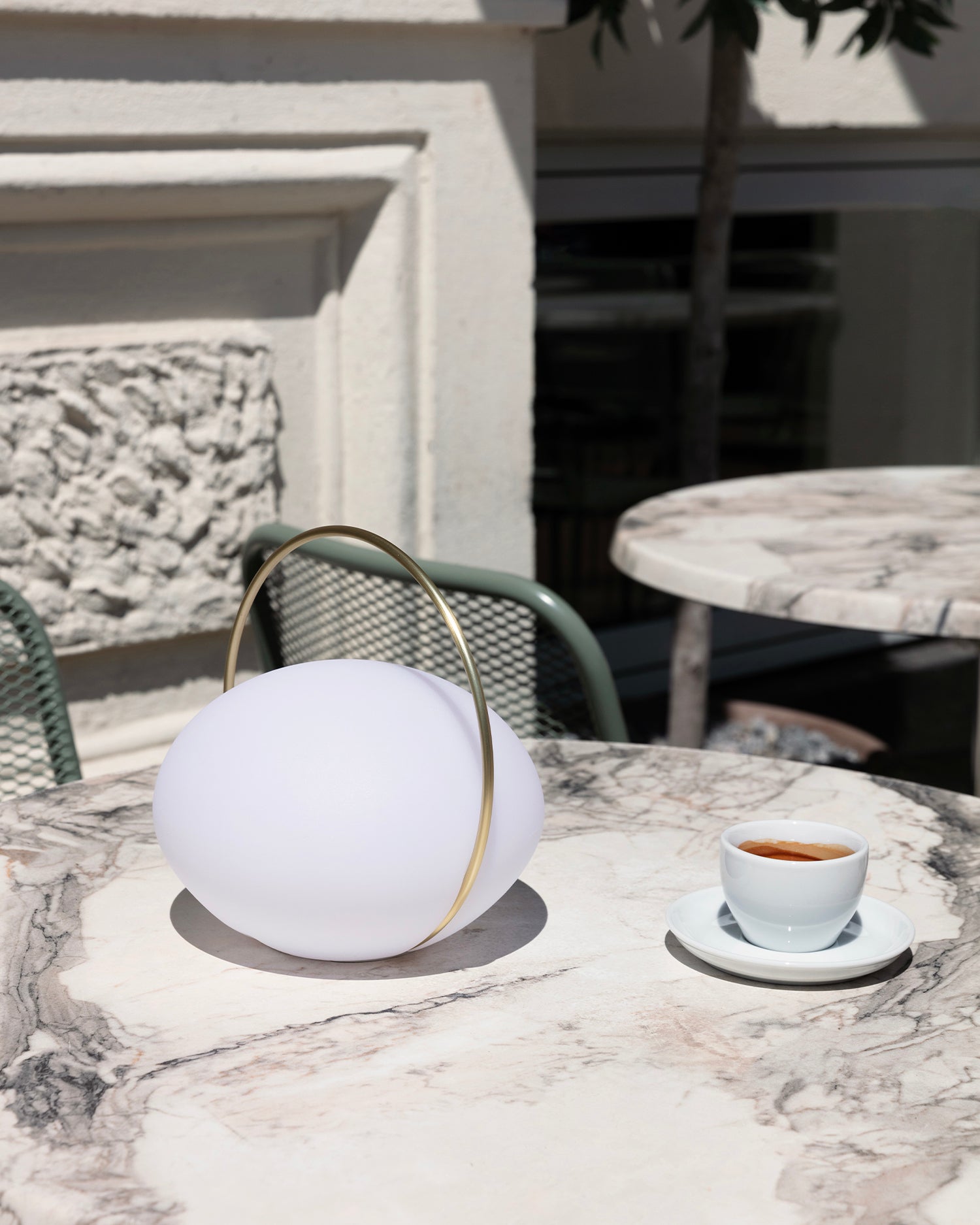 Lampada portatile Orbit - Metallo/Plastica