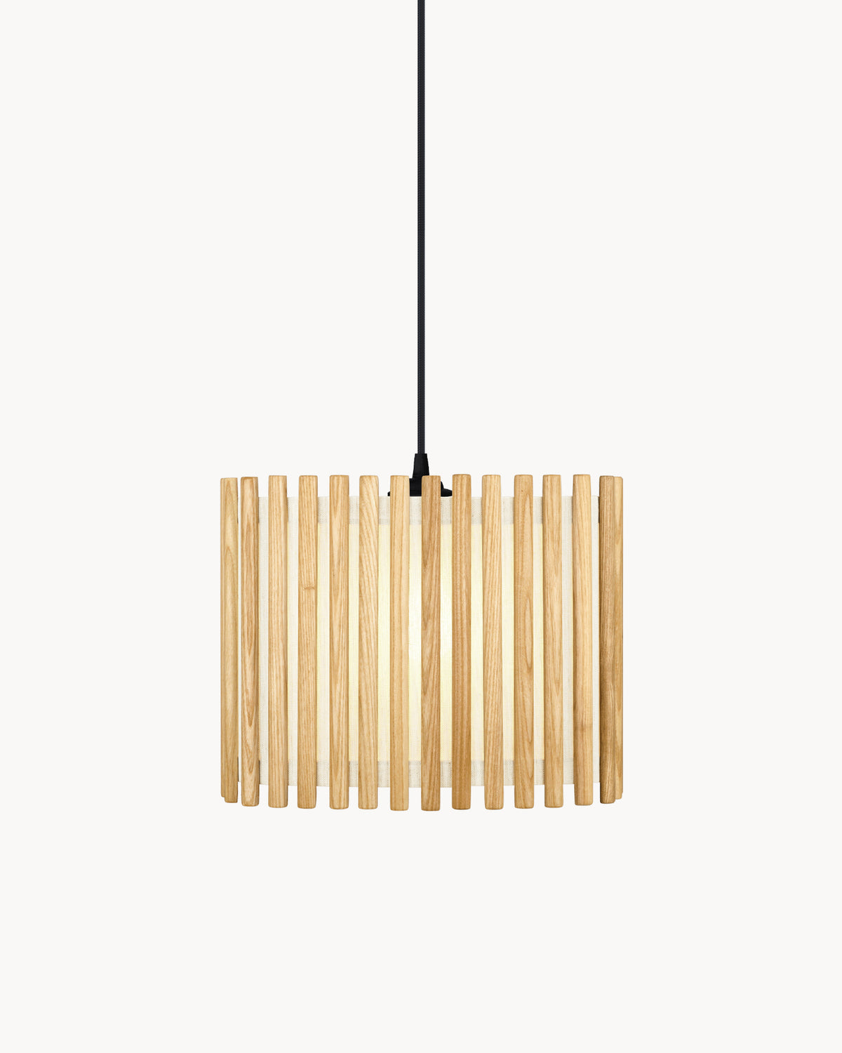 Lampada a sospensione in rovere Komorebi Rectangular